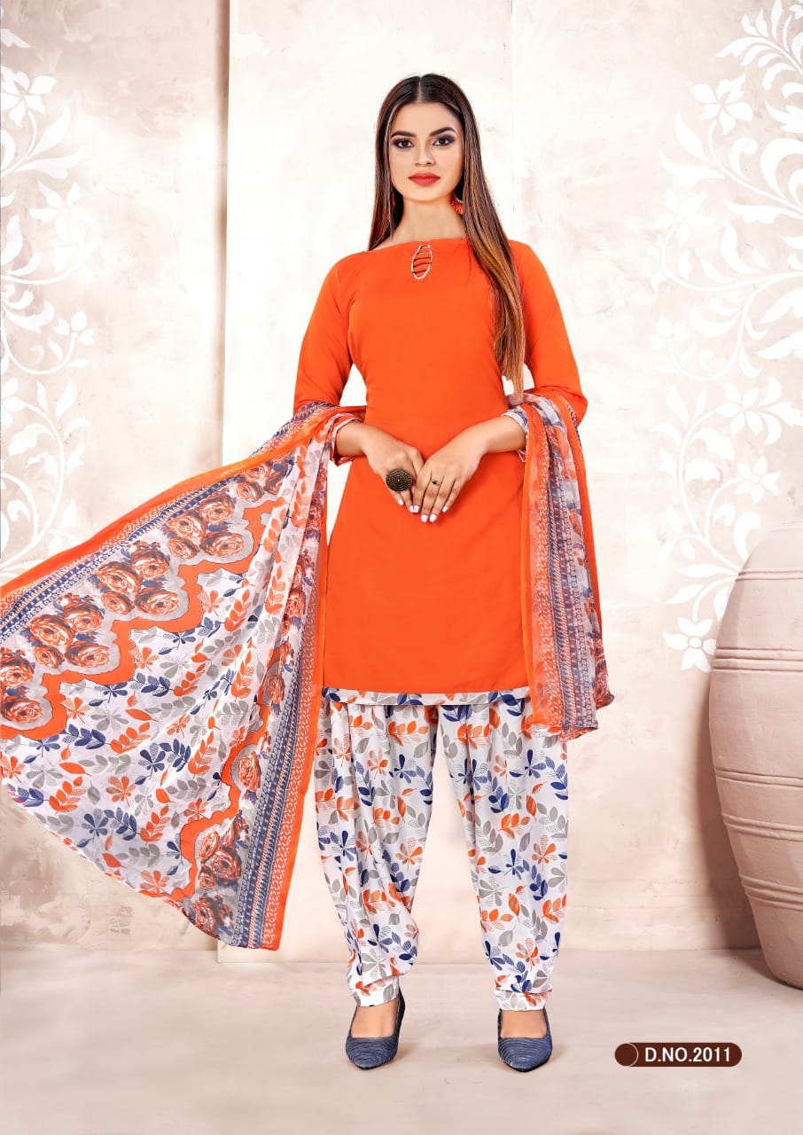 Rnx Rain Patiyala 2 American Crepe Printed Cotton Collection